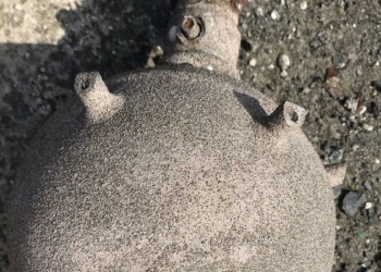 Samsun'da hava ştandrosu bulundu