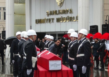 Şehit polisler törenle memleketlerine uğurlandı