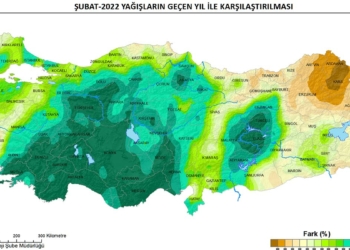 Şubat ayında yağışlar yüzde 87 arttı