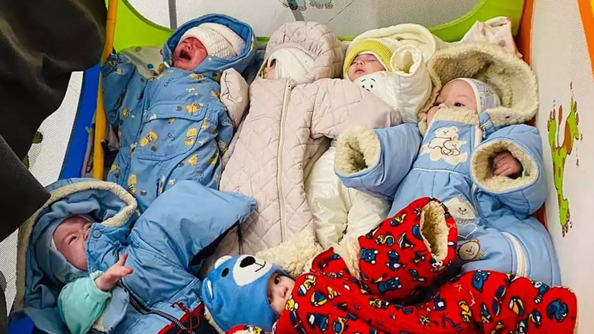 Sumy'de 71 yetim bebek kurtarıldı