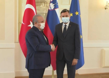 Şentop Slovenya'da görüşmeler gerçekleştirdi