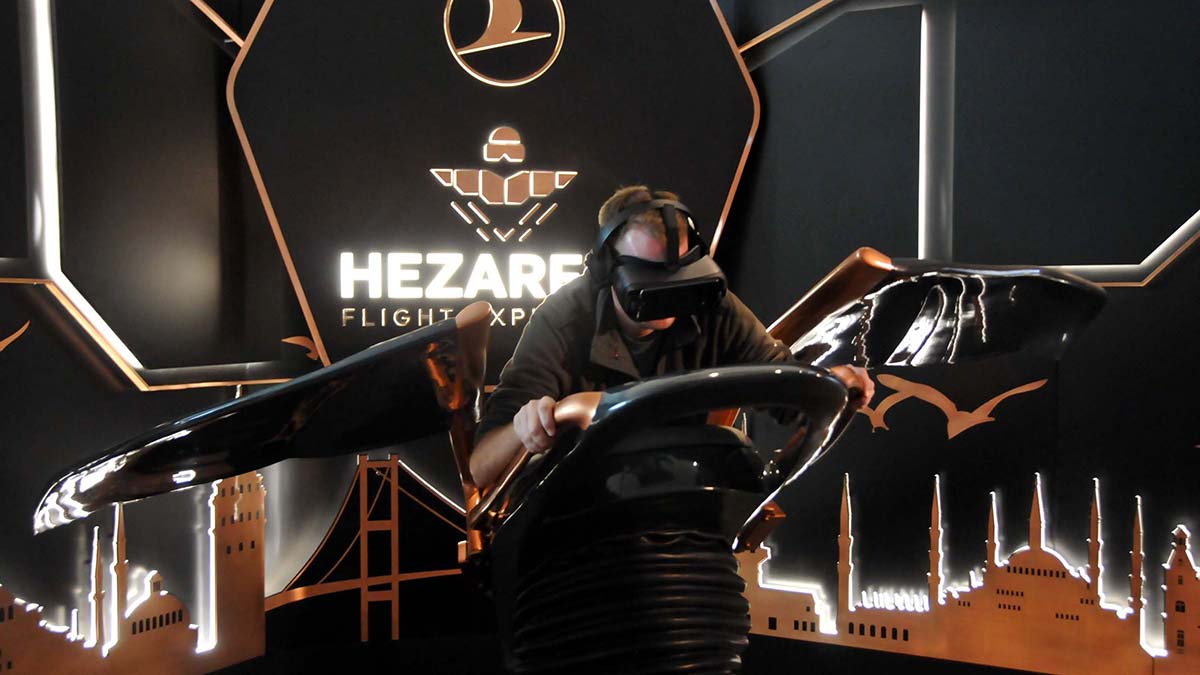 Sanal uçuş simülatörü ile İstanbul havadan görülebilecek