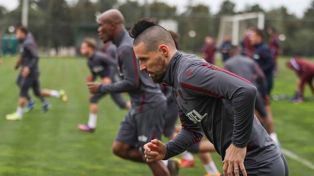 Marek Hamsik temposunu arttırdı