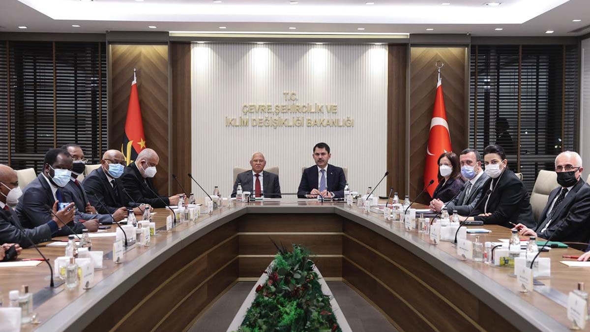 Türkiye ve Angola arasında şehircilik mutabakatı