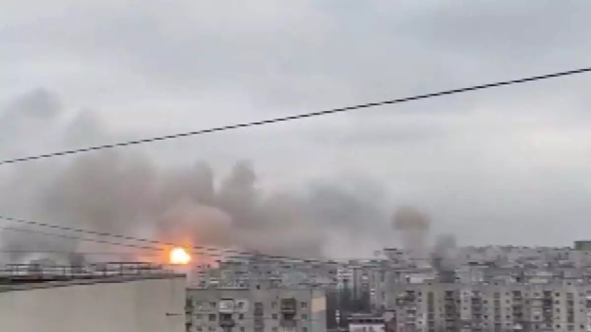 Mariupol'ün bombalanma görüntüleri paylaşıldı