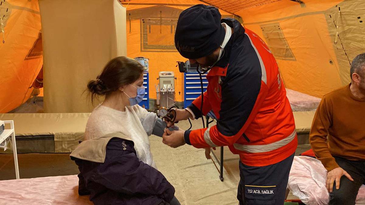 Romanya sınır kapısında sağlık taraması