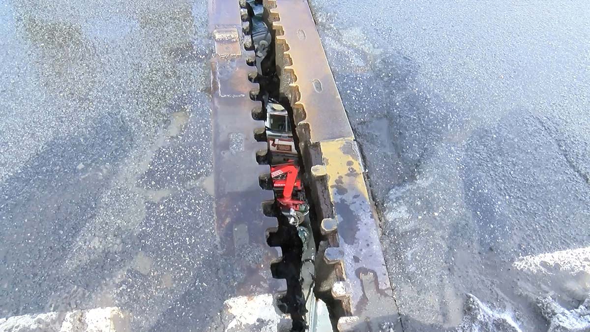 Unkapanı Köprüsü bağlantı noktası ayrıldı