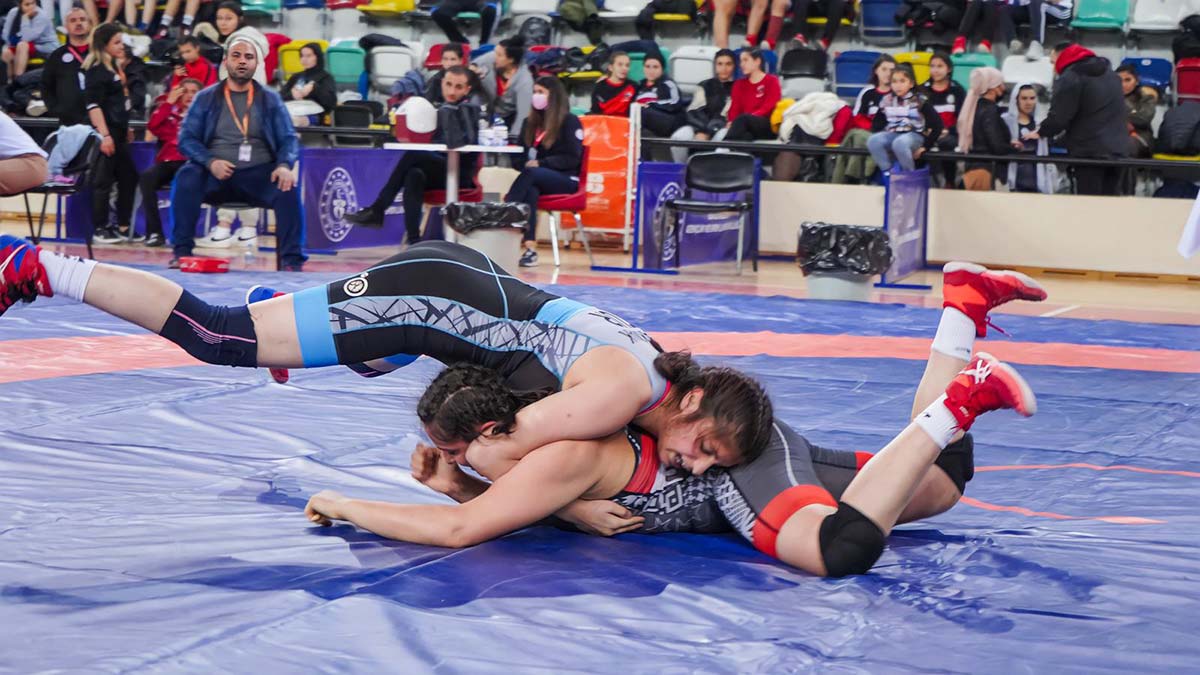 U17 Kadınlar Türkiye Güreş Şampiyonası sona erdi