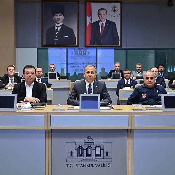 İstanbul'da karla mücadele değerlendirme toplantısı