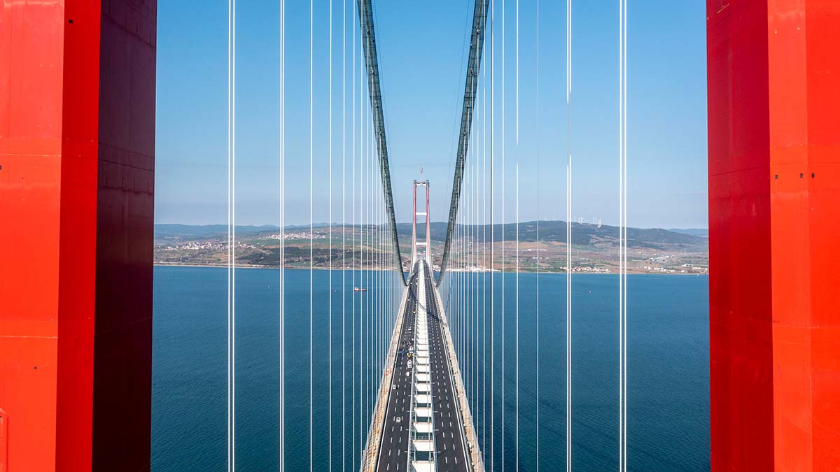 Köprünün teknik servis yönetimini ATALIAN Türkiye üstlendi