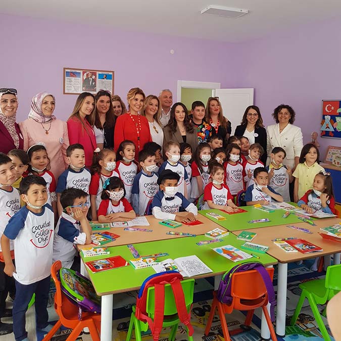 Çocuklar Gülsün Diye-Murat Halim Gürs Anaokulu açıldı