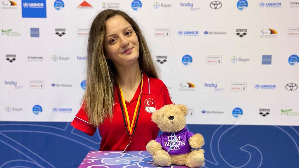 Sümeyye Avrupa'nın en iyi derecesini yaptı