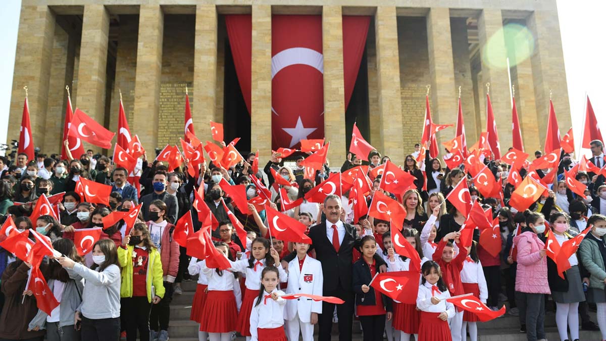 Ankara'da 23 Nisan coşkusu