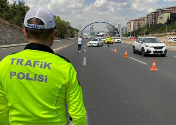 Ankara'da bayram öncesi trafik denetimi