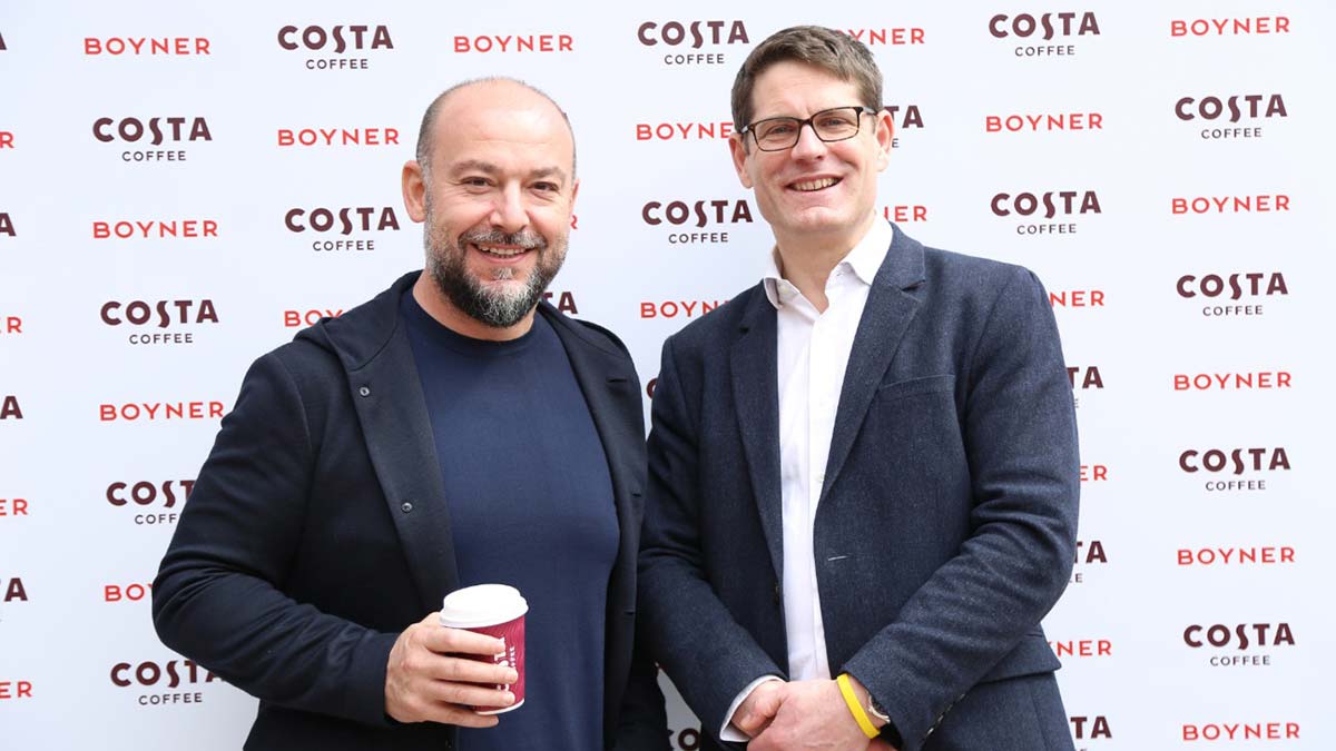 Avrupa’nın kahve zinciri Costa Coffee Türkiye’de