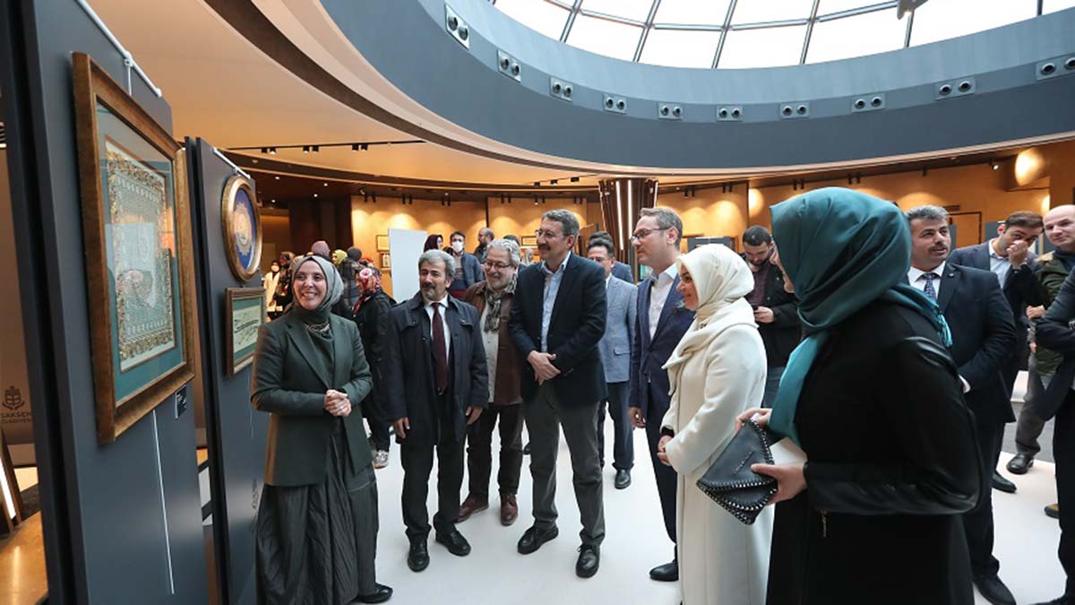 Başakşehir’de “Şehrin Sanatçıları” sergisi açıldı