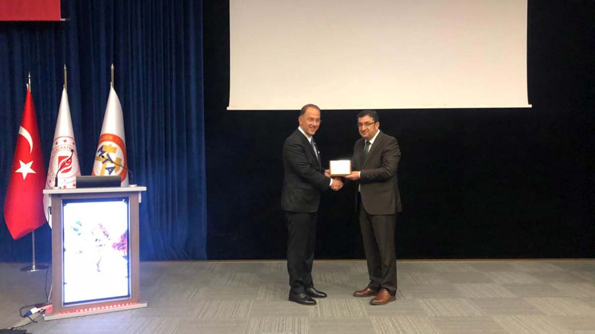 Başkan Çalık’a ‘Jeolojik Miras Elçisi’ unvanı