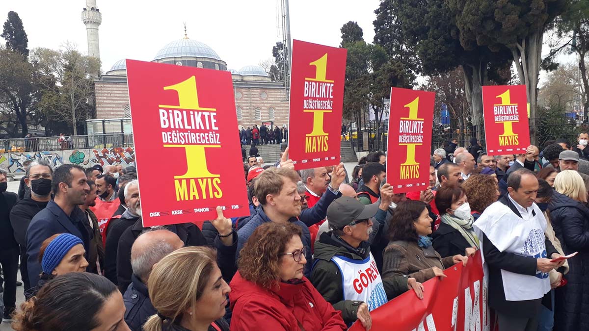 Beşiktaş'ta 1 Mayıs açıklaması