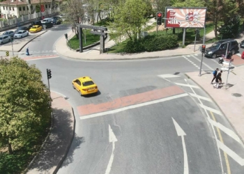 Beşiktaş'ta polislerden dronlu denetim