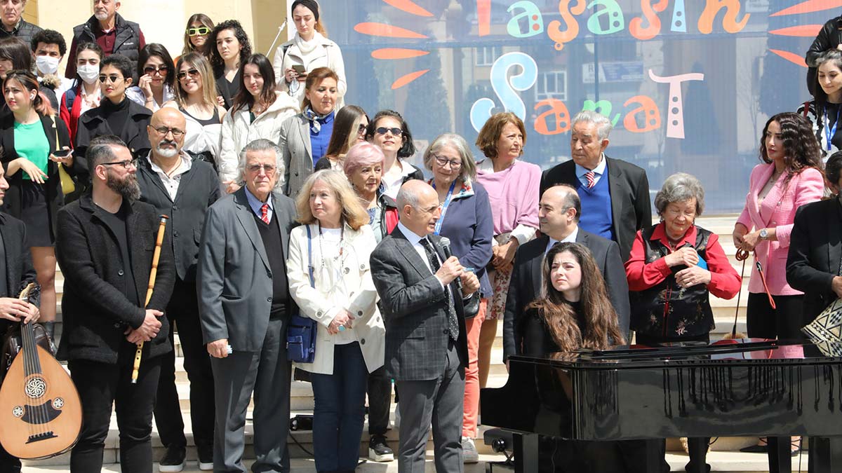 Büyükçekmece'de Dünya Sanat Günü kutlaması