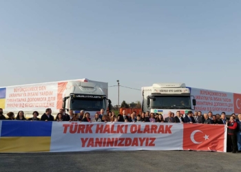 Büyükçekmece'den Ukrayna’ya 2 tır insani yardım