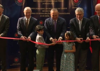 Çavuşoğlu, Sao Paulo Başkonsolosluğu açılışında