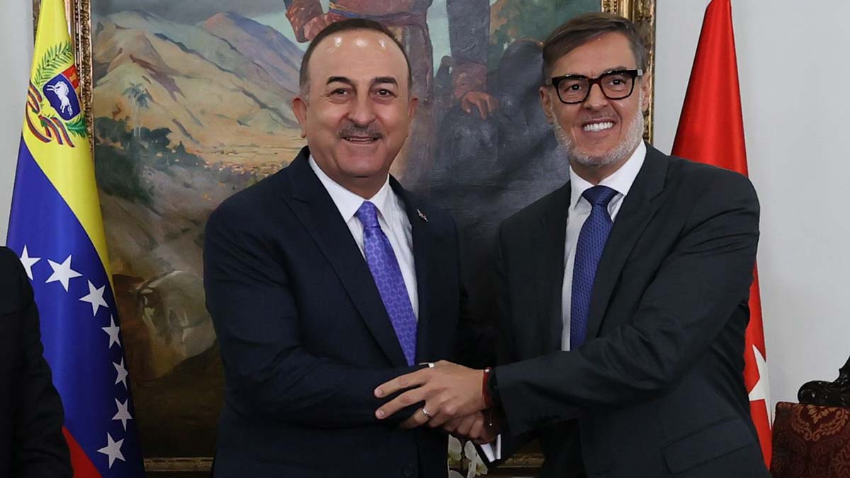 Çavuşoğlu, Venezuela Dışişleri Bakanıyla görüştü