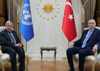 Erdoğan, BM Genel Sekreteri Guterres'i kabul etti