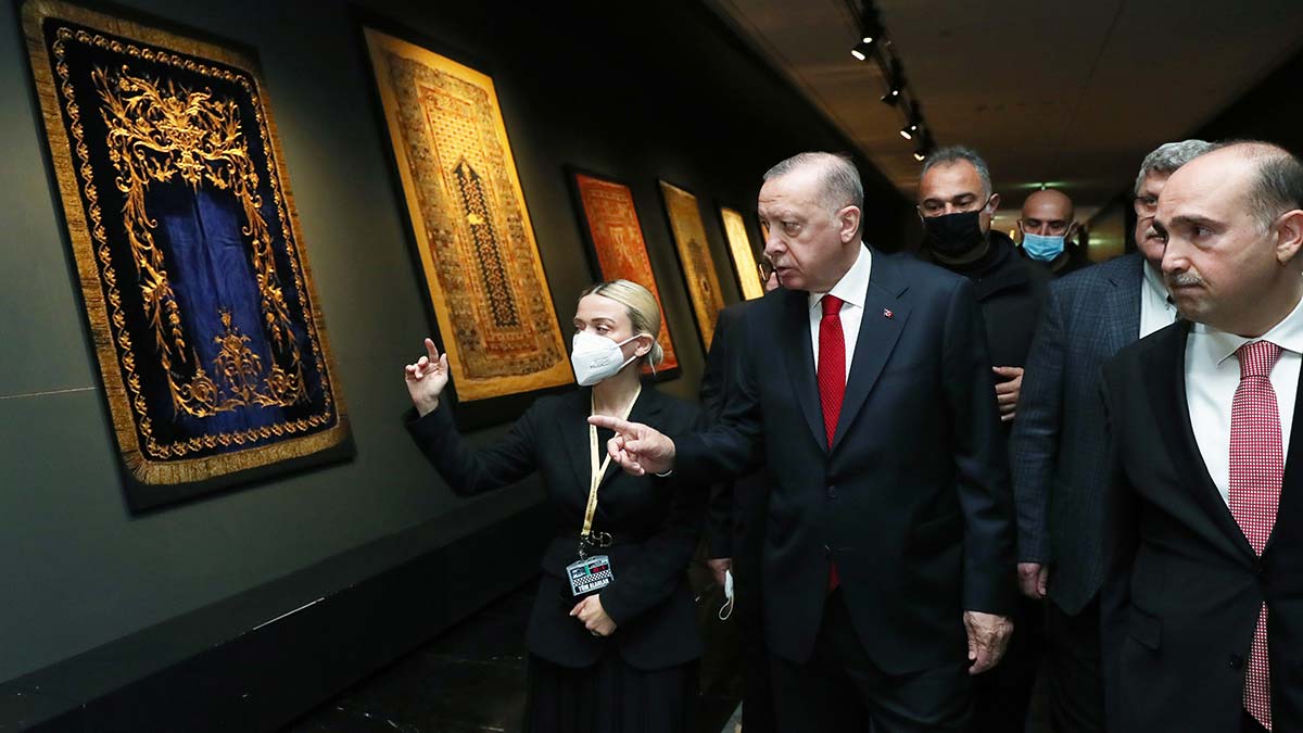 Erdoğan İslam Medeniyetleri Müzesi açılışında