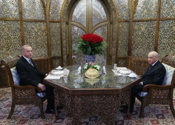 Erdoğan, MHP lideri Bahçeli'yi iftarda kabul etti
