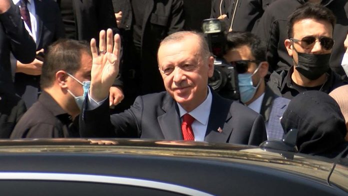 Erdoğan cuma namazını Ayasofya Camii'nde kıldı