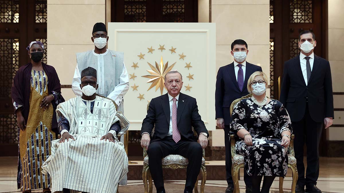 Mali büyükelçilerinin güven mektupları kabul edildi