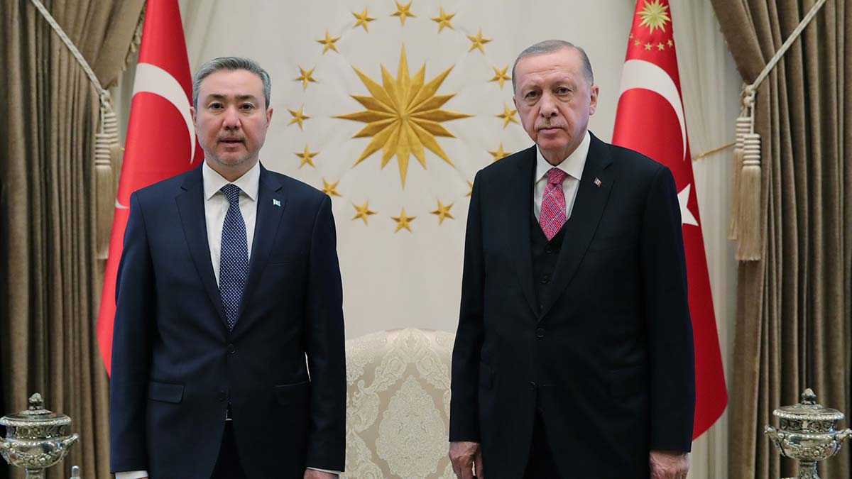 Erdoğan, güven mektuplarını kabul etti