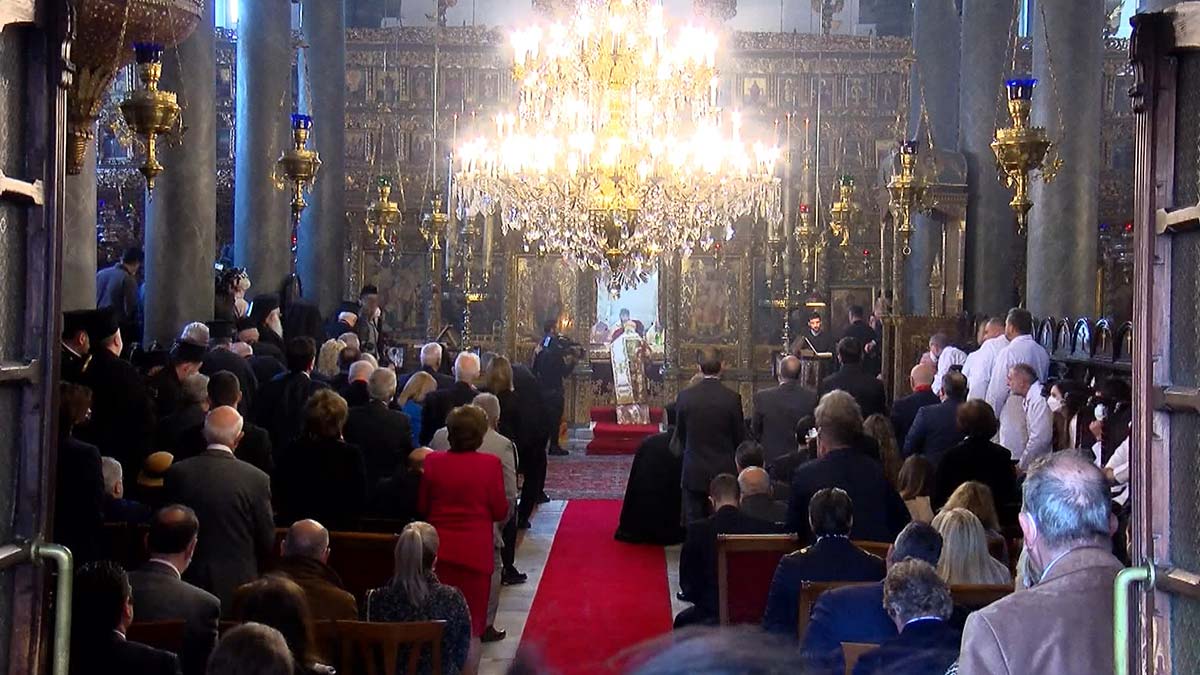 Fener Rum Patrikhanesi'nde kutsal yağ ayini