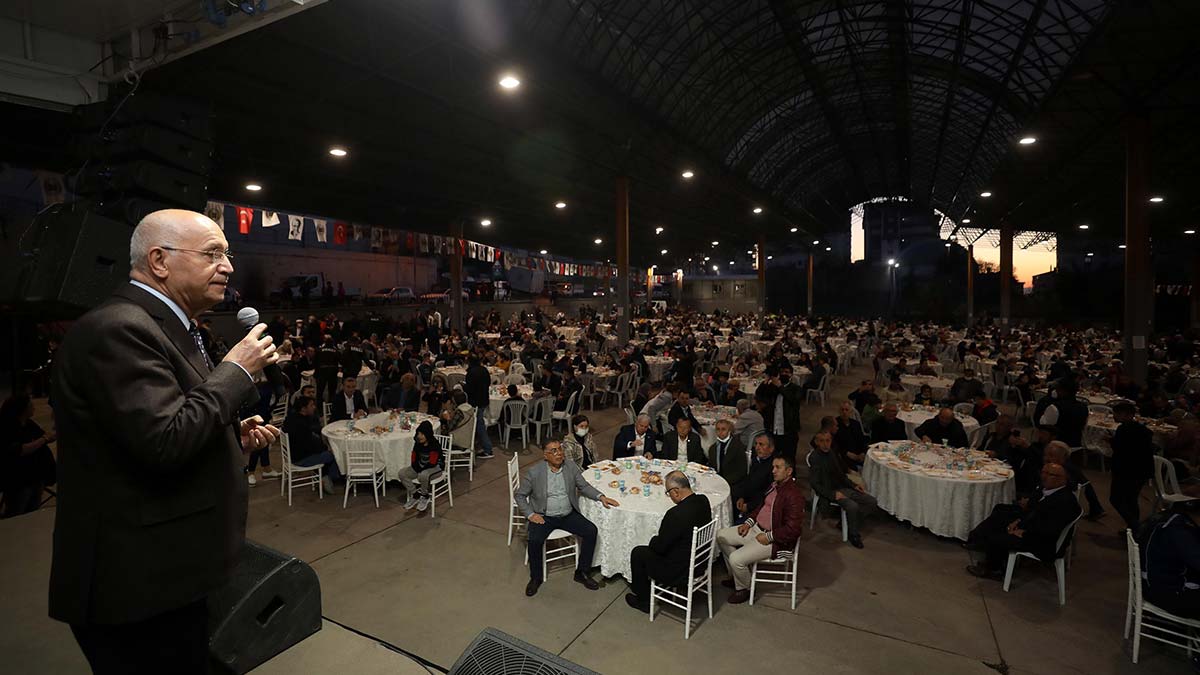 Şentepeliler iftar sofrasında buluştu
