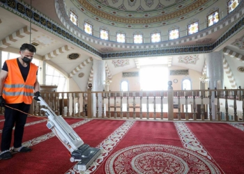Yenimahalle'de bayram temizliği