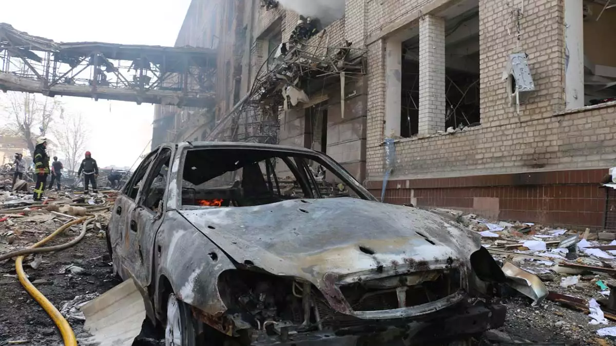 Harkiv’de bombardıman: 1 ölü, 18 yaralı