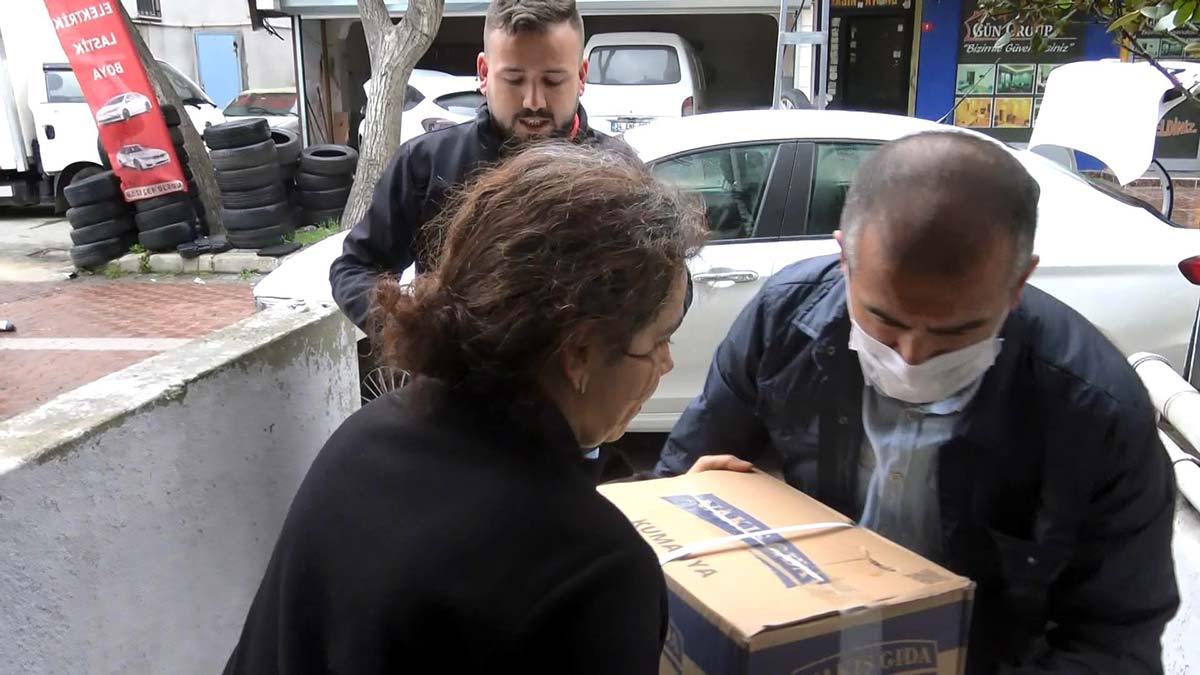 Hayırseverlerin yardımları sahiplerine ulaştı