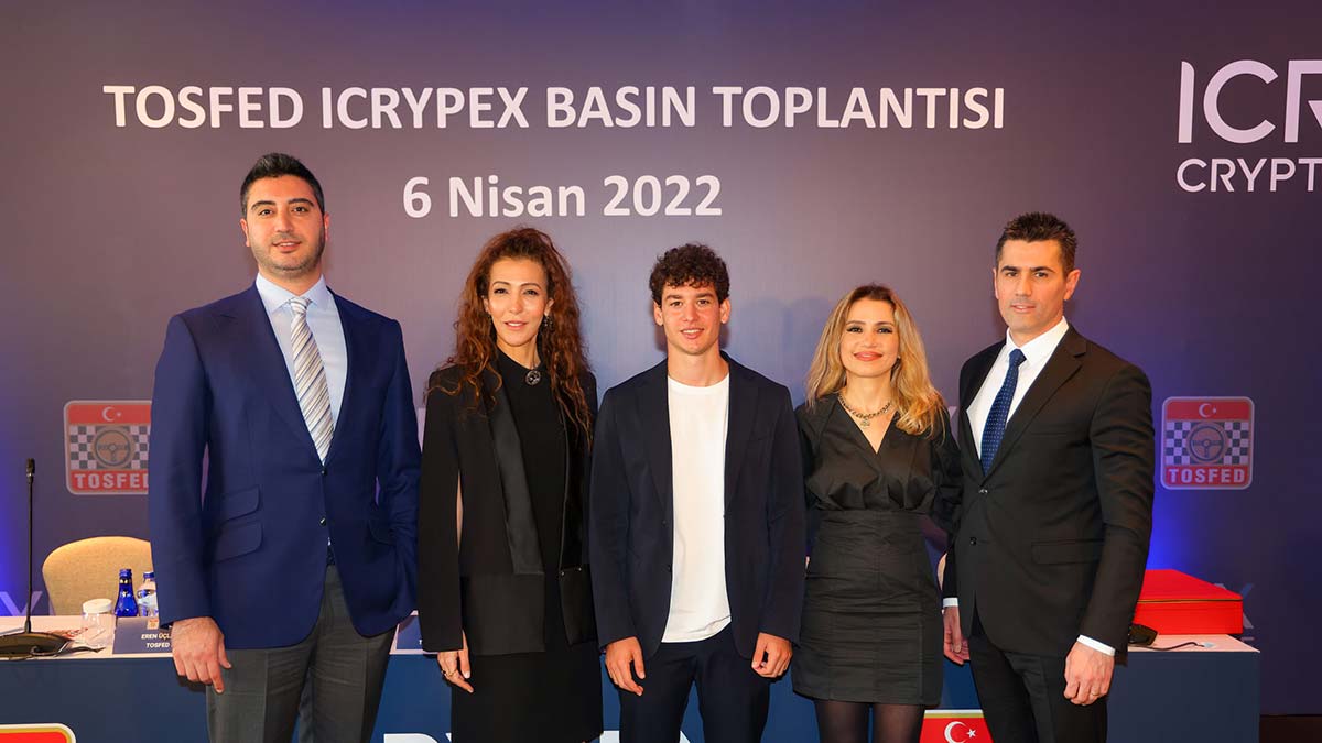 ICRYPEX, TOSFED'in ana sponsoru oldu