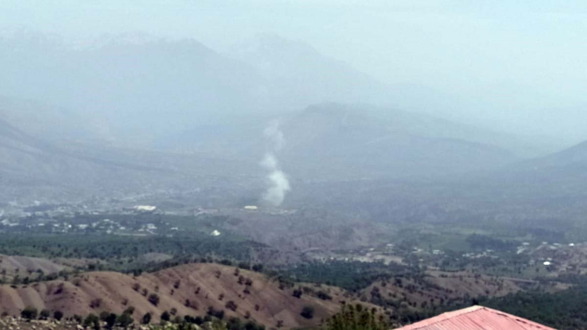 Irak'ın kuzeyindeki PKK hedefleri vuruldu