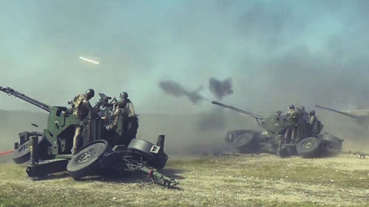 İzmir'de hava savunma atışları gerçekleştirildi