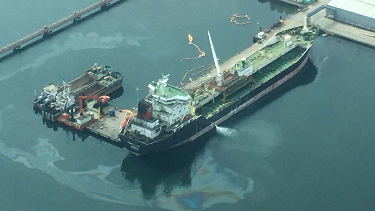 İzmit Körfezi'ni kirleten gemiye 6 milyon TL ceza