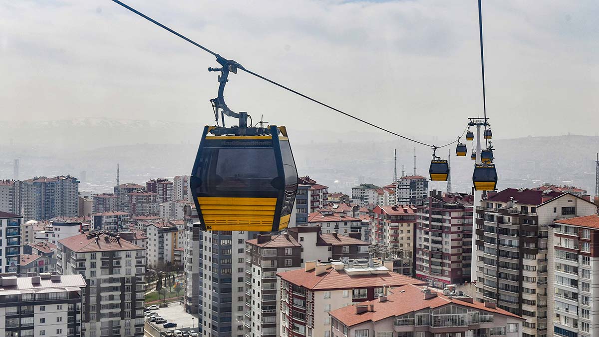 Yenimahalle-Şentepe Teleferik Hattı hizmete açılıyor