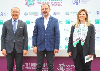 Kadınlar Tenis Turnuvası'nın tanıtımı yapıldı