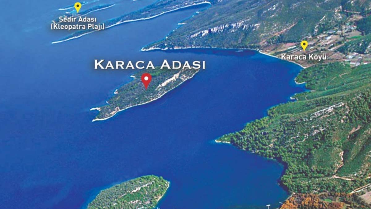 Karaca Adası, 360 milyon TL'ye alıcı bekliyor