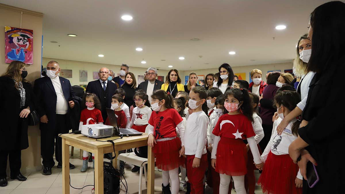"Her Çocuk Düş Kurar" sergisi açıldı