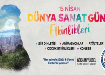 Kartal’da Dünya Sanat Günü’ne özel kutlama