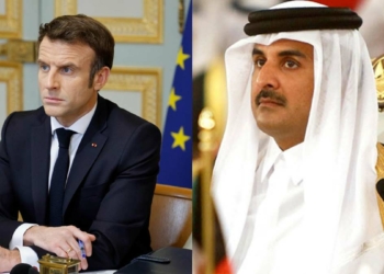Macron'dan Katar Emiri Temim'e "Bundan memnun değiliz"