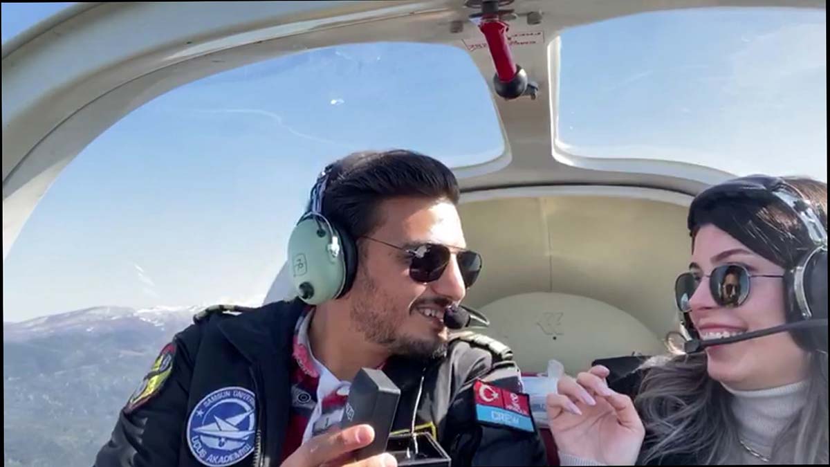 Kazada ölen pilot uçakta evlenme teklifi etmiş