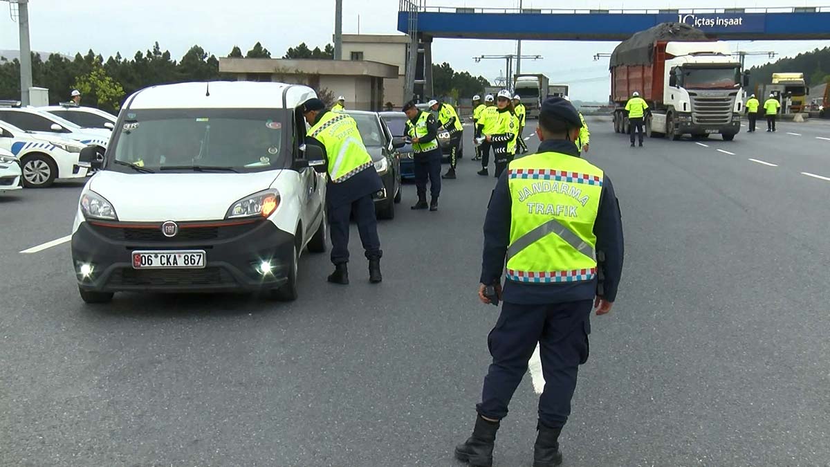 Kuzey Marmara Otoyolu'nda ramazan denetimi